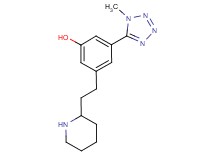 3-(1-methyl-1H-tetrazol-5-yl)-5-(2-piperidin-2-ylethyl)phenol