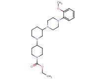 ethyl 3-[4-(2-methoxyphenyl)-1-piperazinyl]-1,4'-bipiperidine-1'-carboxylate