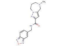 N-(2,1,3-benzoxadiazol-5-ylmethyl)-5-methyl-5,6,7,8-tetrahydro-4H-pyrazolo[1,5-a][1,4]diazepine-2-carboxamide