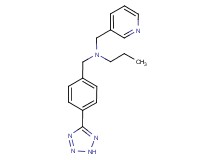 N-(pyridin-3-ylmethyl)-N-[4-(2H-tetrazol-5-yl)benzyl]propan-1-amine