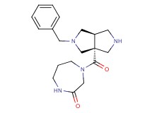 4-{[(3aR*,6aR*)-2-benzylhexahydropyrrolo[3,4-c]pyrrol-3a(1H)-yl]carbonyl}-1,4-diazepan-2-one