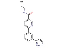 N-propyl-6-[3-(1H-pyrazol-3-yl)phenyl]nicotinamide