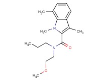N-(2-methoxyethyl)-1,3,7-trimethyl-N-propyl-1H-indole-2-carboxamide