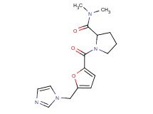 1-[5-(1H-imidazol-1-ylmethyl)-2-furoyl]-N,N-dimethylprolinamide