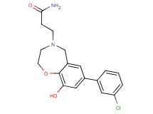 3-[7-(3-chlorophenyl)-9-hydroxy-2,3-dihydro-1,4-benzoxazepin-4(5H)-yl]propanamide