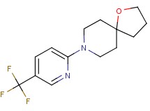8-[5-(trifluoromethyl)-2-pyridinyl]-1-oxa-8-azaspiro[4.5]decane