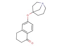 6-(1-azabicyclo[3.2.1]oct-5-yloxy)-3,4-dihydronaphthalen-1(2H)-one