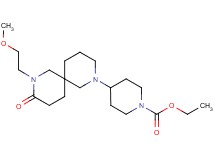ethyl 4-[8-(2-methoxyethyl)-9-oxo-2,8-diazaspiro[5.5]undec-2-yl]piperidine-1-carboxylate
