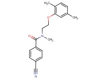 4-cyano-N-[2-(2,5-dimethylphenoxy)ethyl]-N-methylbenzamide