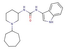 N-(1-cycloheptyl-3-piperidinyl)-N'-1H-indol-3-ylurea