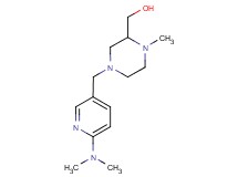 (4-{[6-(dimethylamino)pyridin-3-yl]methyl}-1-methylpiperazin-2-yl)methanol