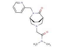 N,N-dimethyl-2-[(1S*,5R*)-7-oxo-6-(2-pyridinylmethyl)-3,6-diazabicyclo[3.2.2]non-3-yl]acetamide