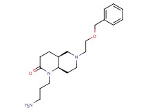 rel-(4aS,8aR)-1-(3-aminopropyl)-6-[2-(benzyloxy)ethyl]octahydro-1,6-naphthyridin-2(1H)-one dihydrochloride