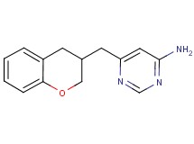 6-(3,4-dihydro-2H-chromen-3-ylmethyl)pyrimidin-4-amine