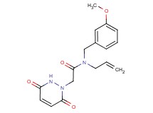 N-allyl-2-(3,6-dioxo-3,6-dihydropyridazin-1(2H)-yl)-N-(3-methoxybenzyl)acetamide