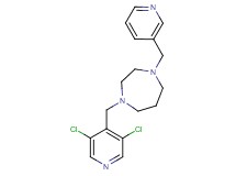 1-[(3,5-dichloro-4-pyridinyl)methyl]-4-(3-pyridinylmethyl)-1,4-diazepane
