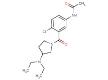 N-(4-chloro-3-{[3-(diethylamino)pyrrolidin-1-yl]carbonyl}phenyl)acetamide