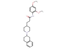 N-(2,4-dimethoxyphenyl)-3-[1-(1,2,3,4-tetrahydro-2-naphthalenyl)-4-piperidinyl]propanamide