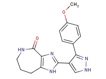 2-[3-(4-methoxyphenyl)-1H-pyrazol-4-yl]-5,6,7,8-tetrahydroimidazo[4,5-c]azepin-4(1H)-one