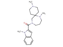 3,7-dimethyl-11-[(1-methyl-1H-indol-2-yl)carbonyl]-3,7,11-triazaspiro[5.6]dodecane