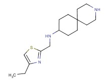 N-[(4-ethyl-1,3-thiazol-2-yl)methyl]-3-azaspiro[5.5]undecan-9-amine dihydrochloride