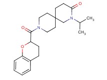 9-(3,4-dihydro-2H-chromen-2-ylcarbonyl)-2-isopropyl-2,9-diazaspiro[5.5]undecan-3-one