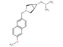 ({(1R*,5S*,6r)-3-[(6-methoxy-2-naphthyl)methyl]-3-azabicyclo[3.1.0]hex-6-yl}methyl)dimethylamine