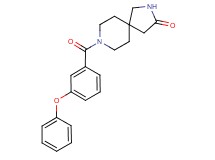 8-(3-phenoxybenzoyl)-2,8-diazaspiro[4.5]decan-3-one