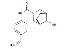(8-syn)-8-hydroxy-N-(4-vinylphenyl)-3-azabicyclo[3.2.1]octane-3-carboxamide