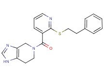 5-({2-[(2-phenylethyl)thio]pyridin-3-yl}carbonyl)-4,5,6,7-tetrahydro-1H-imidazo[4,5-c]pyridine