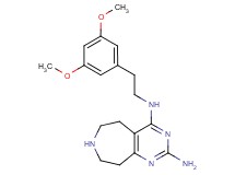 N~4~-[2-(3,5-dimethoxyphenyl)ethyl]-6,7,8,9-tetrahydro-5H-pyrimido[4,5-d]azepine-2,4-diamine