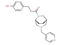 4-{3-oxo-3-[(1S*,5R*)-3-(4-pyridinylmethyl)-3,6-diazabicyclo[3.2.2]non-6-yl]propyl}phenol