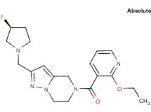 5-[(2-ethoxy-3-pyridinyl)carbonyl]-2-{[(3S)-3-fluoro-1-pyrrolidinyl]methyl}-4,5,6,7-tetrahydropyrazolo[1,5-a]pyrazine