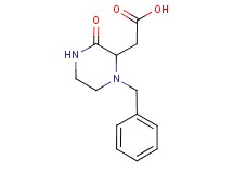 (1-benzyl-3-oxo-2-piperazinyl)acetic acid