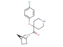 (1S*,4S*)-2-{[4-(4-chlorophenoxy)piperidin-4-yl]carbonyl}-2-azabicyclo[2.2.1]heptane