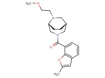 (1R*,5R*)-6-(2-methoxyethyl)-3-[(2-methyl-1-benzofuran-7-yl)carbonyl]-3,6-diazabicyclo[3.2.2]nonane