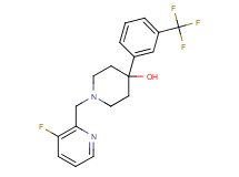 1-[(3-fluoro-2-pyridinyl)methyl]-4-[3-(trifluoromethyl)phenyl]-4-piperidinol