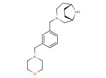 (1S*,6R*)-3-[3-(morpholin-4-ylmethyl)benzyl]-3,9-diazabicyclo[4.2.1]nonane