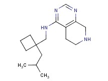N-[(1-isobutylcyclobutyl)methyl]-5,6,7,8-tetrahydropyrido[3,4-d]pyrimidin-4-amine