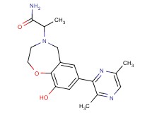 2-[7-(3,6-dimethylpyrazin-2-yl)-9-hydroxy-2,3-dihydro-1,4-benzoxazepin-4(5H)-yl]propanamide