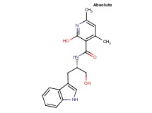 2-hydroxy-N-[(1S)-2-hydroxy-1-(1H-indol-3-ylmethyl)ethyl]-4,6-dimethylnicotinamide