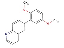 6-(2,5-dimethoxyphenyl)quinoline trifluoroacetate