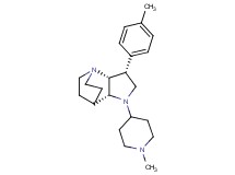 (3R*,3aR*,7aR*)-3-(4-methylphenyl)-1-(1-methylpiperidin-4-yl)octahydro-4,7-ethanopyrrolo[3,2-b]pyridine