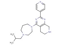 4-(4-isobutyl-1,4-diazepan-1-yl)-2-pyridin-4-yl-5,6,7,8-tetrahydropyrido[3,4-d]pyrimidine