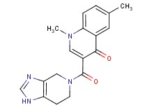 1,6-dimethyl-3-(1,4,6,7-tetrahydro-5H-imidazo[4,5-c]pyridin-5-ylcarbonyl)quinolin-4(1H)-one