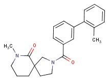 7-methyl-2-[(2'-methylbiphenyl-3-yl)carbonyl]-2,7-diazaspiro[4.5]decan-6-one