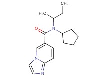 N-(sec-butyl)-N-cyclopentylimidazo[1,2-a]pyridine-6-carboxamide