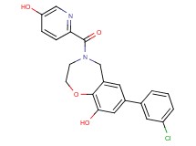 7-(3-chlorophenyl)-4-[(5-hydroxypyridin-2-yl)carbonyl]-2,3,4,5-tetrahydro-1,4-benzoxazepin-9-ol