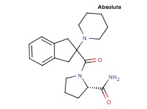1-{[2-(1-piperidinyl)-2,3-dihydro-1H-inden-2-yl]carbonyl}-L-prolinamide