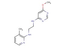 N-(6-methoxypyrimidin-4-yl)-N'-(3-methylpyridin-2-yl)ethane-1,2-diamine